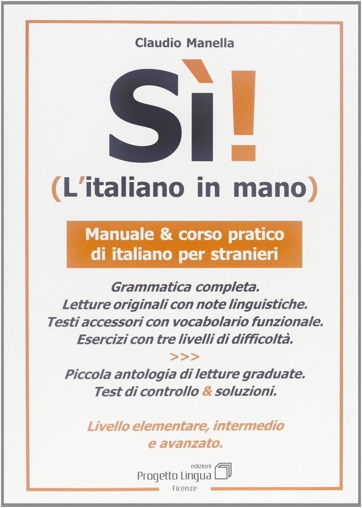 7 Best Italian Books To Learn Grammar (For All Levels) 6 Sì! (L'italiano in mano).