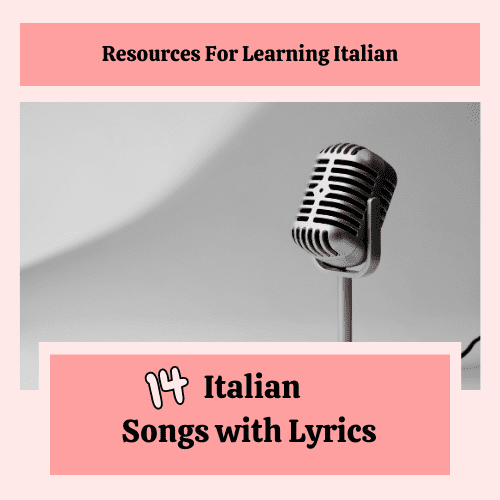 Learn Italian With Songs: 14 songs with Lyrics. 1 Learn Italian With Songs: 14 songs with Lyrics.