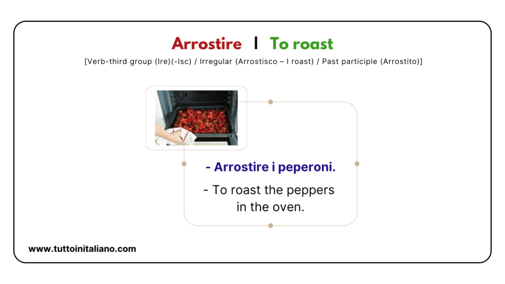 Cooking in Italian