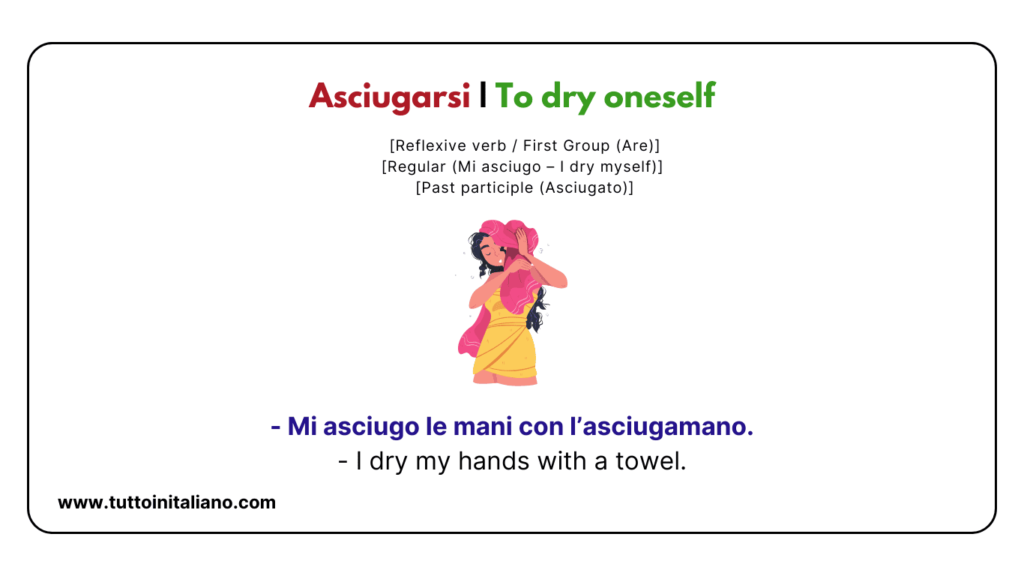 25+ Italian language verbs - Basic daily activities in Italian with easy examples for each word. 15 Italian language verbs