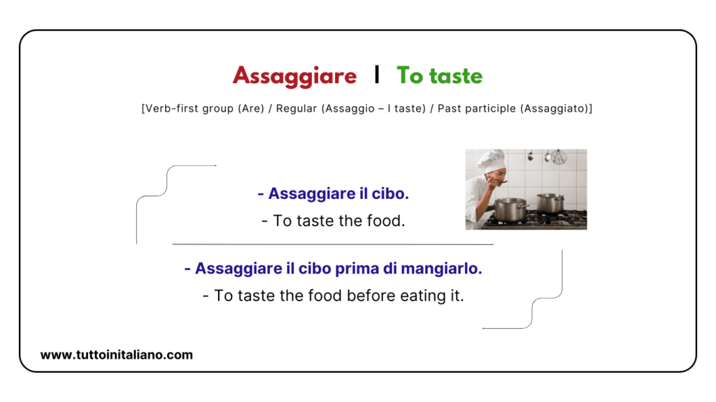 Learning Italian verbs for cooking (Part 2) | 20+ easy verb with examples. 35 Learning Italian verbs for cooking