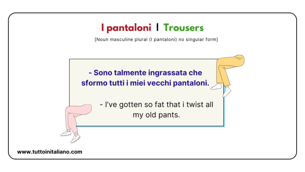 Basic Italian vocabulary lesson: The Clothes | 25+ Easy words with (examples and audio). 7 Basic Italian vocabulary