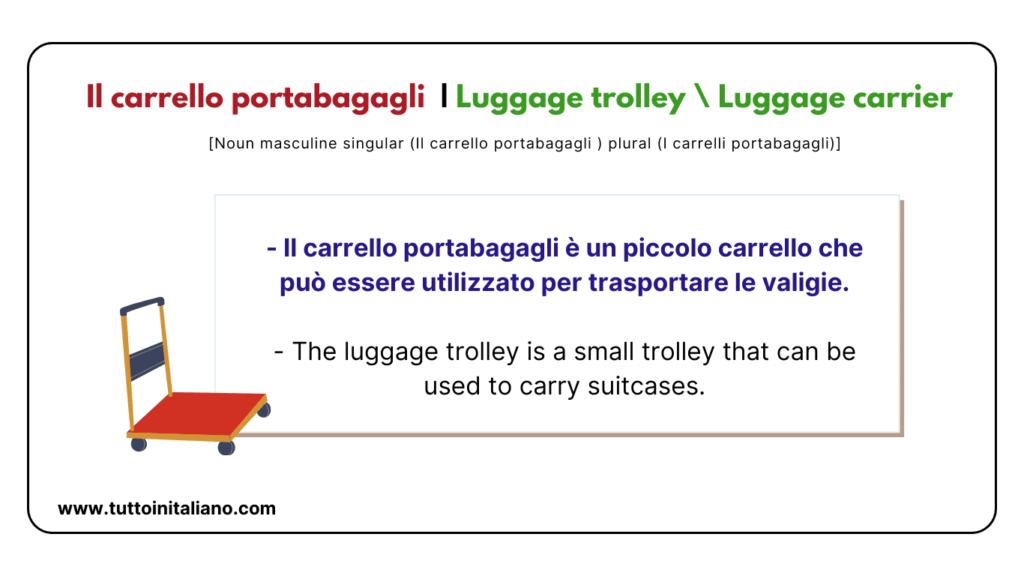 Train station in Italian | 20+ easy words about train station with examples. 17 Train station in Italian