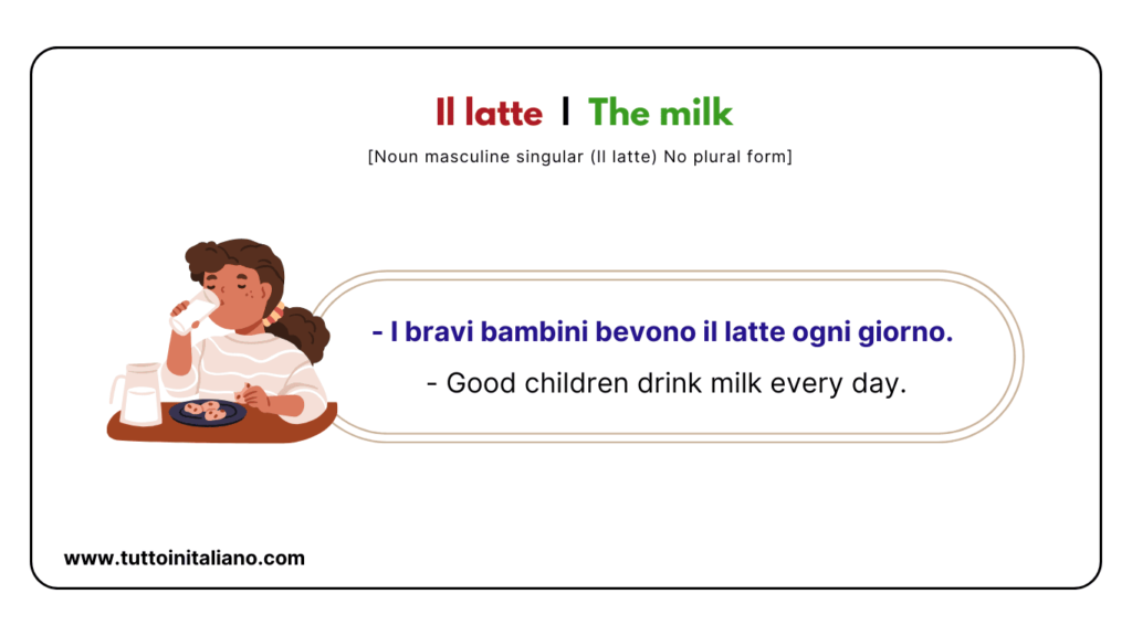 Italian Food and Drink vocab | 20+ Easy Italian vocabulary with (Examples). 13 Italian food and drink
