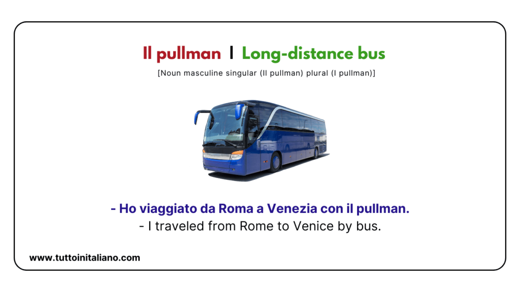 Learn Italian vocabulary: Means of Transport | 15+ easy words of means of transport With (axamples and audio). 22 Learn Italian vocabulary