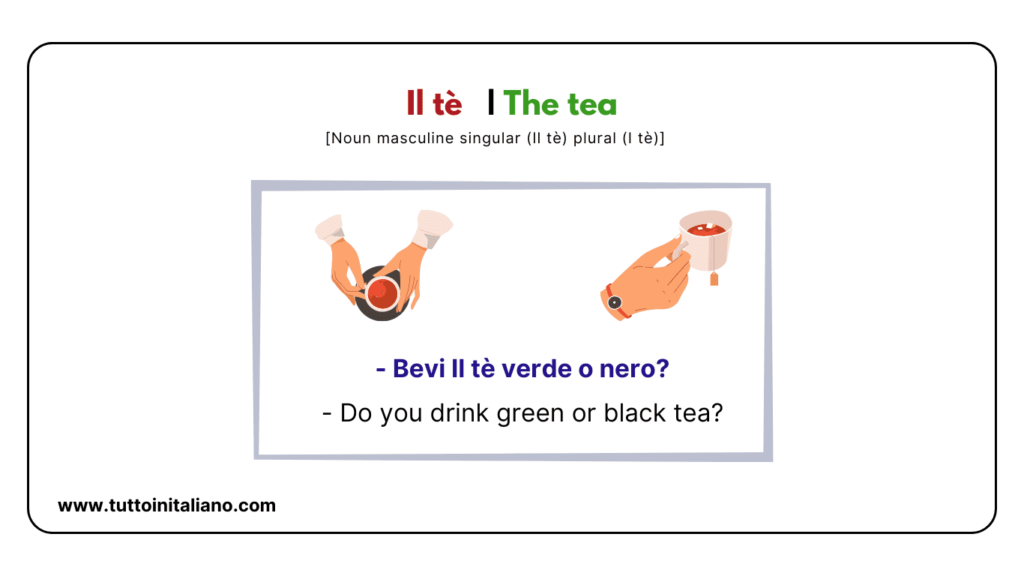 Italian Food and Drink vocab | 20+ Easy Italian vocabulary with (Examples). 14 Italian food and drink