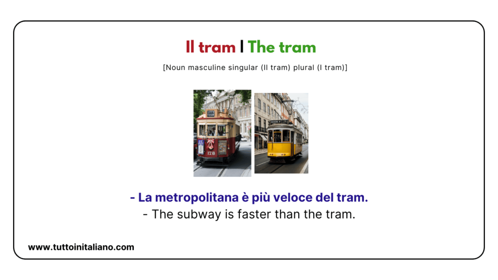 Learn Italian vocabulary: Means of Transport | 15+ easy words of means of transport With (axamples and audio). 15 Learn Italian vocabulary