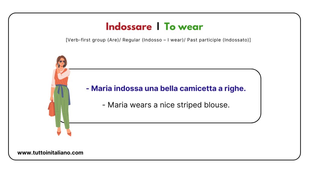 Basic Italian vocabulary lesson: The Clothes | 25+ Easy words with (examples and audio). 41 Basic Italian vocabulary