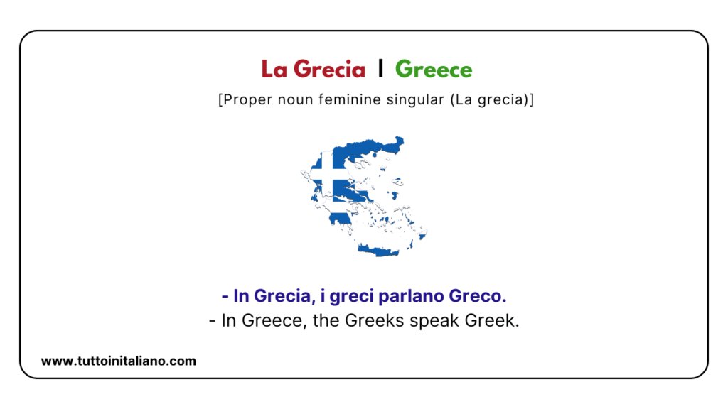 Learn words in Italian: 20+ Countries and Nationalities name with (examples) 15 Learn words in Italian