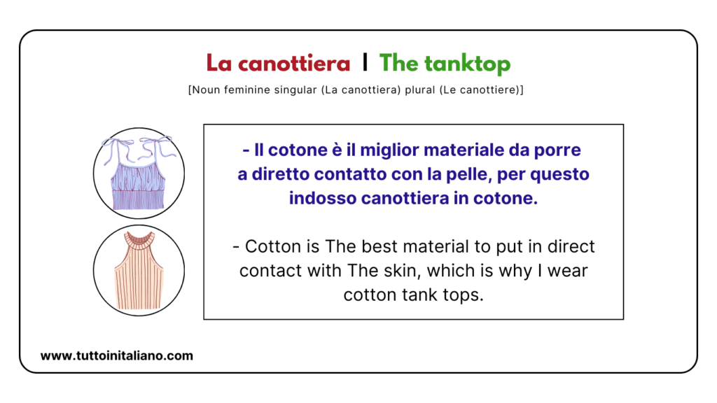 Basic Italian vocabulary lesson: The Clothes | 25+ Easy words with (examples and audio). 33 Basic Italian vocabulary
