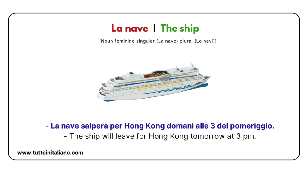 Learn Italian vocabulary: Means of Transport | 15+ easy words of means of transport With (axamples and audio). 30 Learn Italian vocabulary