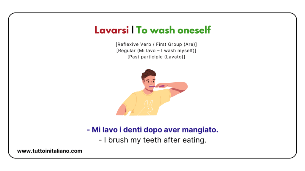 25+ Italian language verbs - Basic daily activities in Italian with easy examples for each word. 9 Italian language verbs
