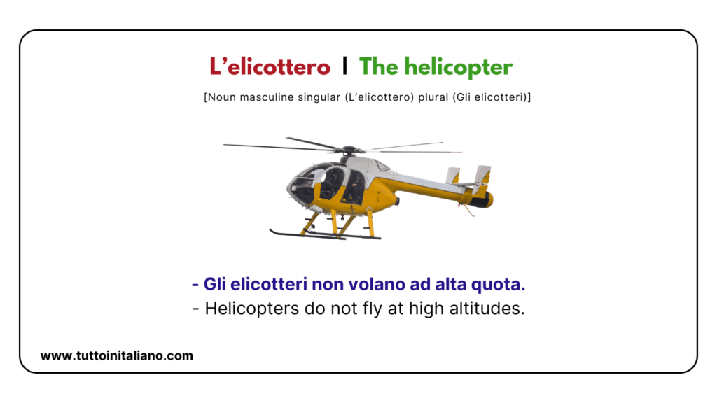 Learn Italian vocabulary: Means of Transport | 15+ easy words of means of transport With (axamples and audio). 7 Learn Italian vocabulary