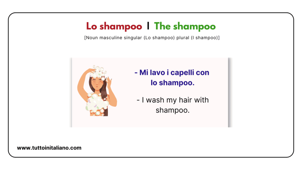 Italian beginner words: the bathroom | 25+ easy words about he bathroom with examples. 23 Italian beginner words
