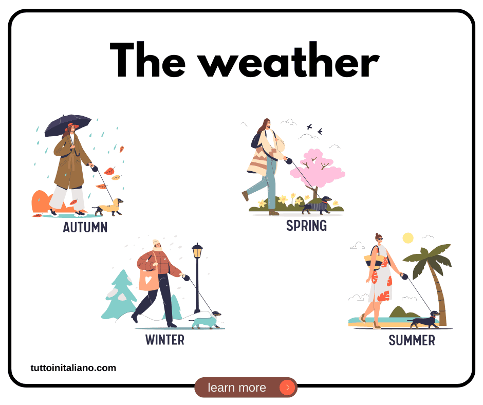 The weather tuttoinitaliano