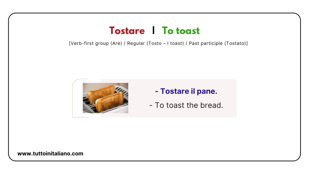 Cooking in Italian