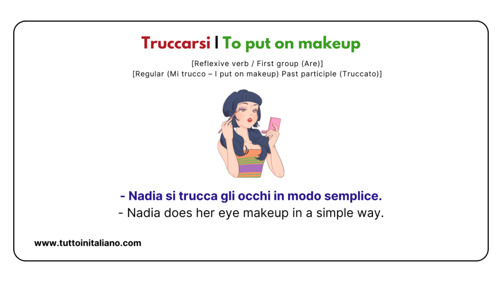 25+ Italian language verbs - Basic daily activities in Italian with easy examples for each word. 17 Italian language verbs