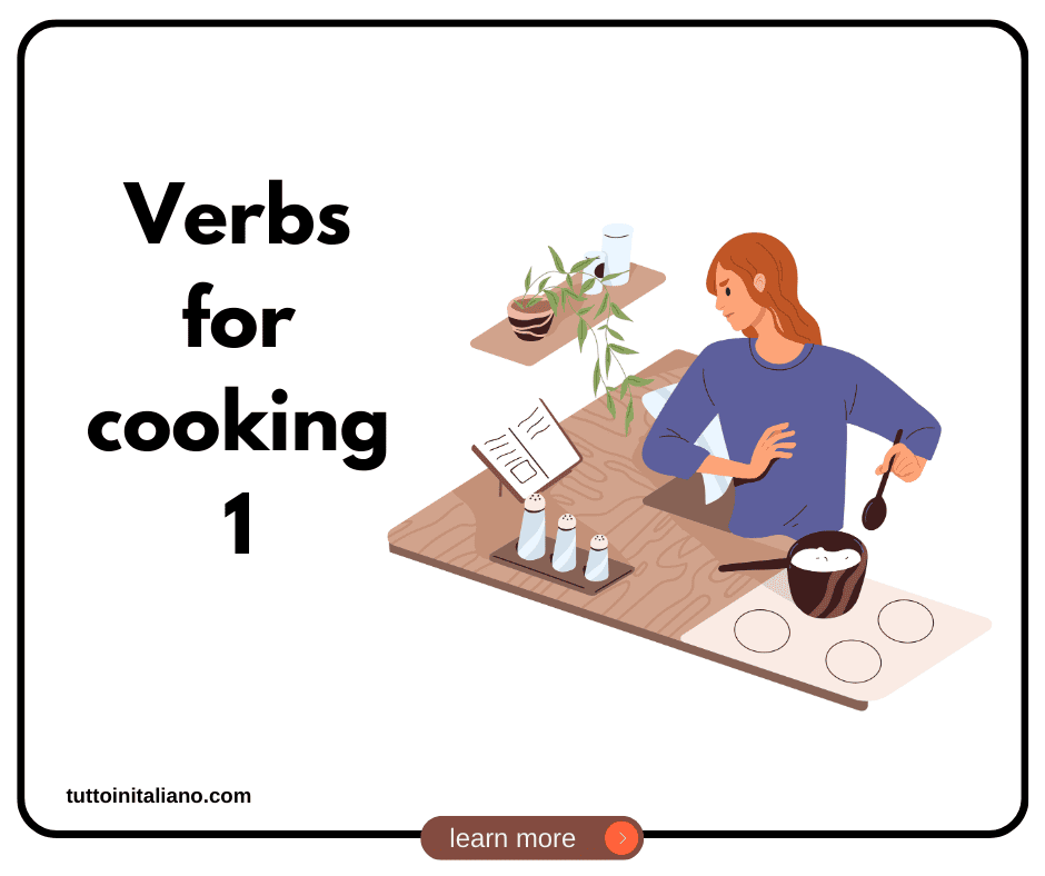 verbs for cooking 1 tuttoinitaliano