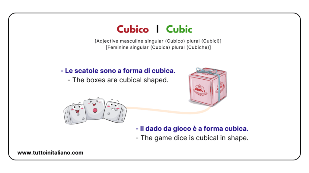 Easy learn 25 names of Shapes in Italian and Materials with Examples and Exercises 17 Shapes in Italian