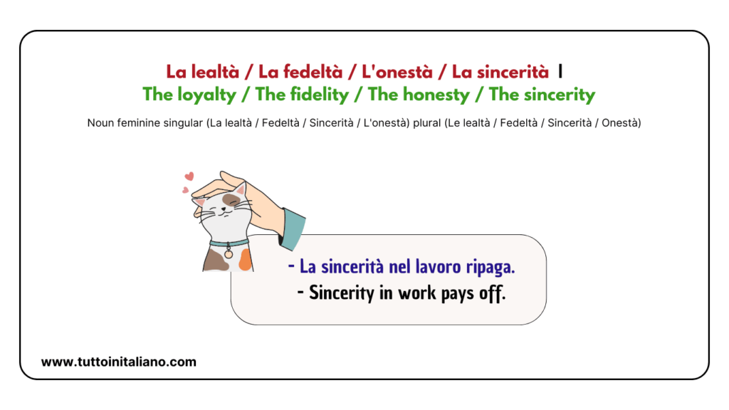 20+ Abstract nouns in Italian (Part 2) | Easy learn abstract nouns with examples 5 Abstract nouns in Italian