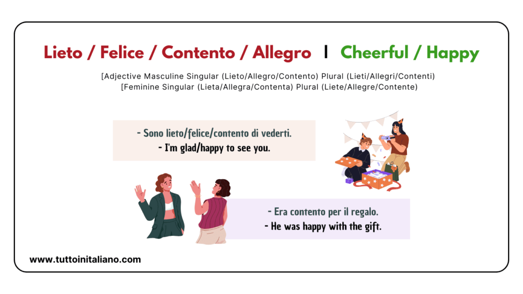Easy learn how to describe the human character in Italian (Part 1) 13 Describe the human character in Italian