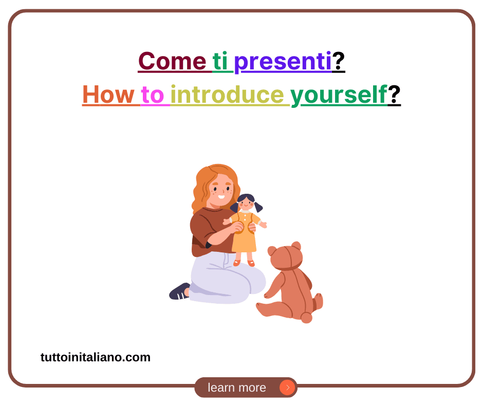 The best way to learn how to say in Italian 8 essential words. 4 How to say in italian