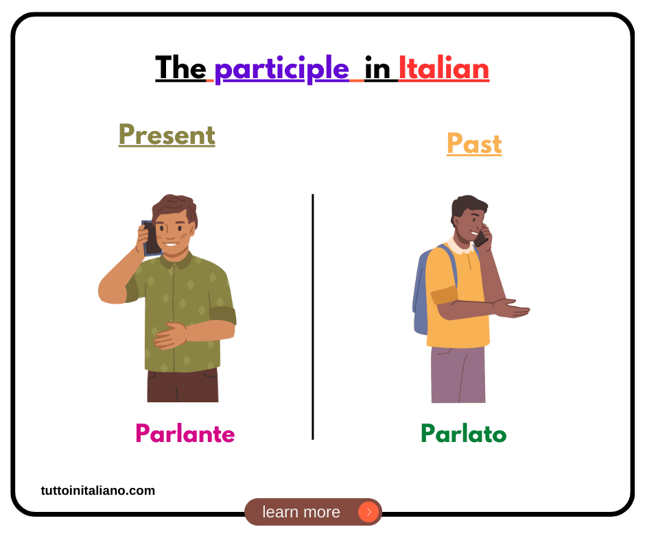 The participle in italian 1 tuttoinitaliano
