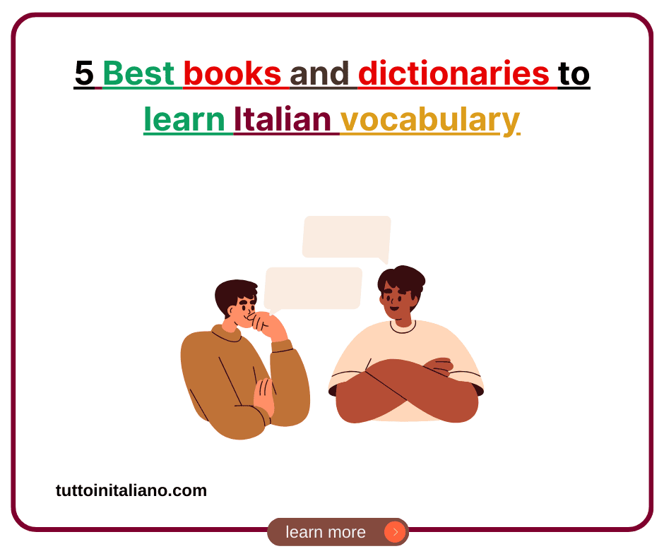 Books to learn Italian