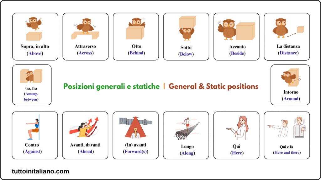 Posizioni generali e statiche / General & static Positions part 1 1 General & static Positions in Italian