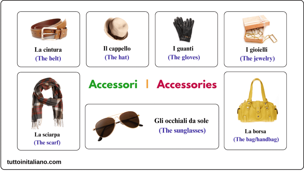 Il negozio di abbigliamento / The clothing store 6 Learn Italian clothing