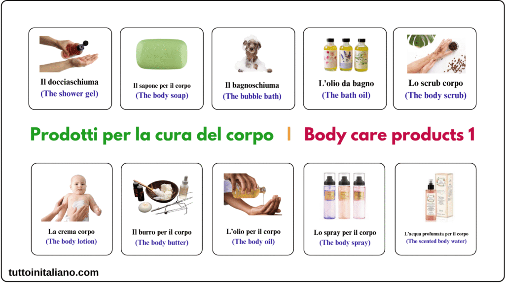 Il negozio di cosmetici / The cosmetics shop 3 Italian makeup