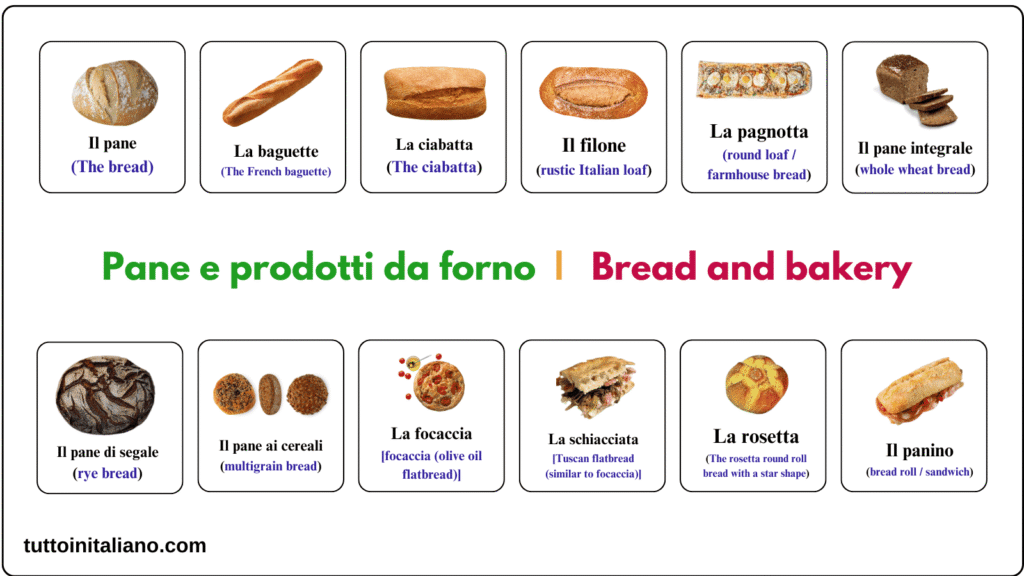 Pane e prodotti da forno / Bread and bakery 1 Bread and bakery 1 tuttoinitaliano