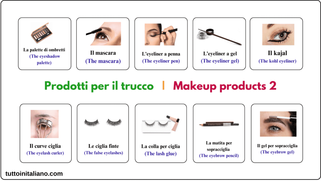 Il negozio di cosmetici / The cosmetics shop 12 Italian makeup