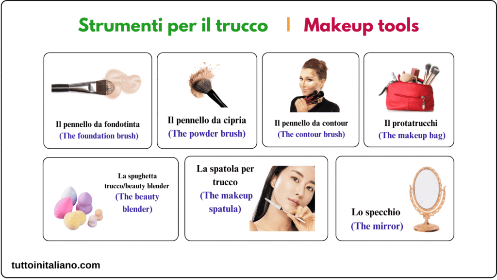 Il negozio di cosmetici / The cosmetics shop 14 Italian makeup