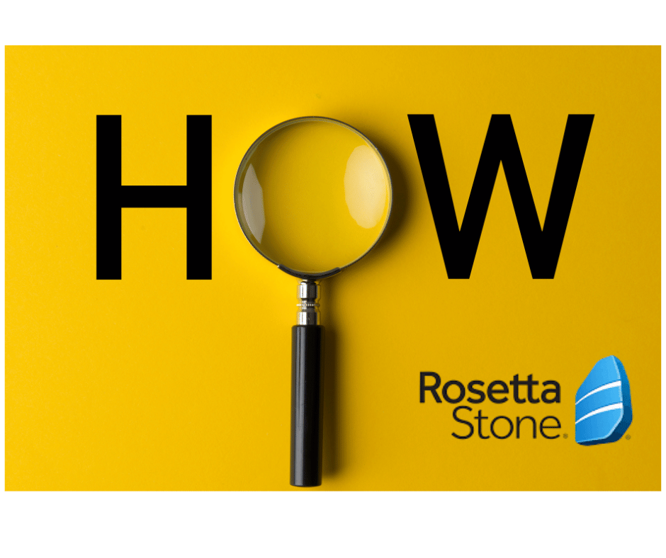 Learn Italian with Rosetta Stone